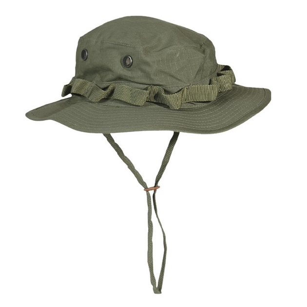 Панама тактична MIL-TEC US GI Boonie Hat Olive L - зображення 1