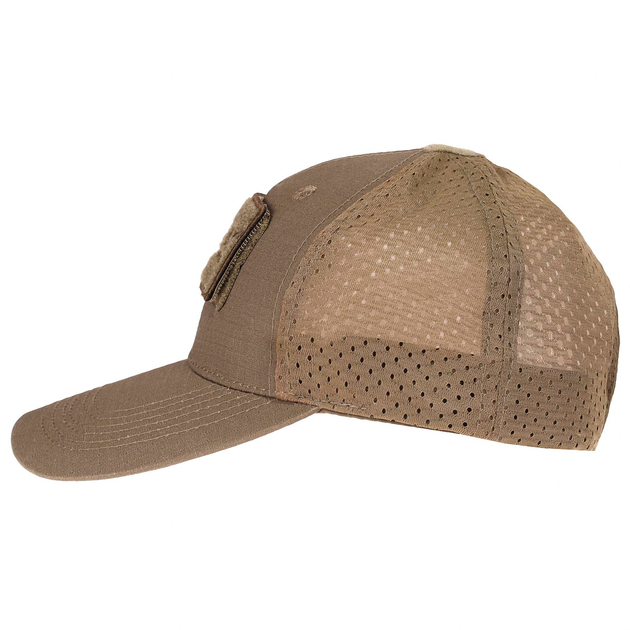 Бейсболка MIL-TEC Net Baseball Cap Coyote з сіткою - зображення 2