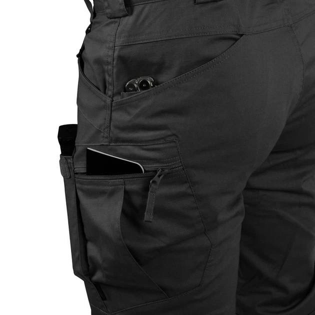 Штаны Helikon-Tex Urban Tactical Pants PolyCotton Rip-Stop Black W32/L30 - изображение 9