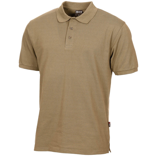 Футболка поло MFH Polo Shirt Coyote 6XL - изображение 1