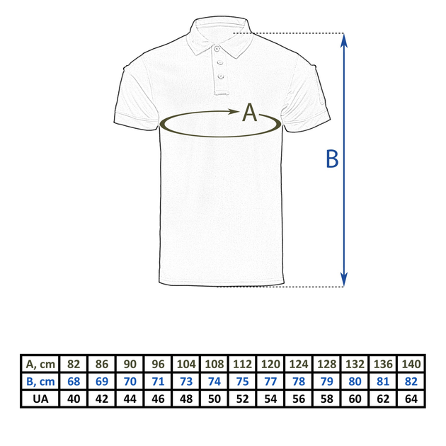 Футболка поло тактична CoolPASS Оливкова 58 - зображення 2