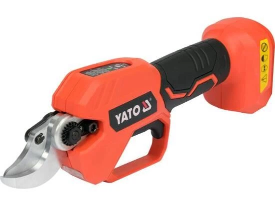 Сучкорез YATO YT-828378: Li-Ion 18В, ветки Ø≤ 30 мм (БЕЗ АККУМУЛЯТОРА) - Фото 2 Сучкорез YATO YT-828378: Li-Ion 18В, ветки Ø≤ 30 мм (БЕЗ АККУМУЛЯТОРА) - изображение 2