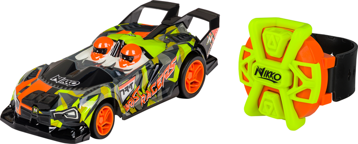 Машинка на радіокеруванні Nikko Wrist Racers Neon Camo Green з пультом керування на зап'ясті (10292) - зображення 7