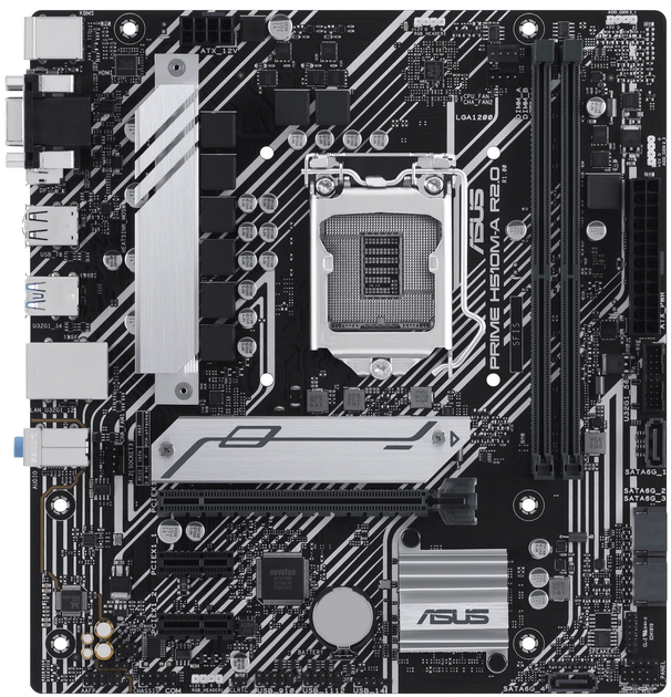 Материнська плата ASUS PRIME H510M-A R2.0 (s1200, Intel H470, PCI-Ex16) (90MB1FP0-M0EAY0) - зображення 1