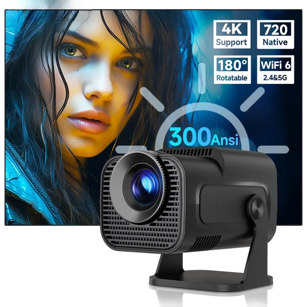 Проектор MAGCUBIC HY320 mini Android 11/4K 300 ANSI Домашній