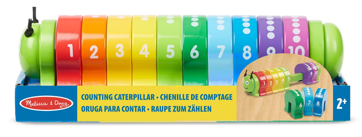 Gąsienica Melissa & Doug Nauka liczenia (0000772192743) - obraz 1