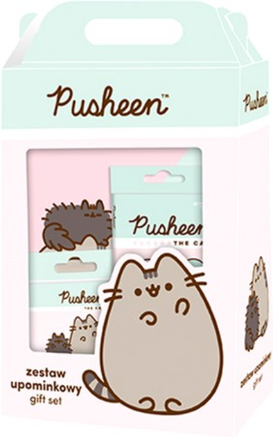 Подарунковий арт-набір St. Majewski Pusheen зі шкільним приладдям Mint (5903235674877) - зображення 1