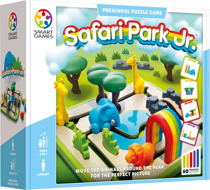 Настільна гра IUVI Games Smart Games Safari Park Jr (5414301524991) - зображення 1