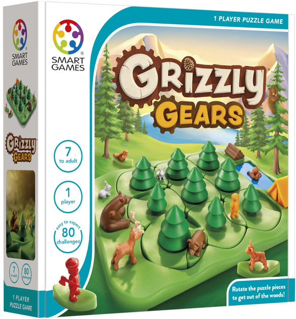 Gra planszowa IUVI Games Grizzly Gears (5414301524458) - obraz 1