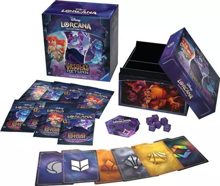 Dodatek do gry planszowej Ravensburger Disney Lorcana TCG: Powrót Urszuli Zestaw 4 Gaj Iluminatora (4050368983527) - obraz 3