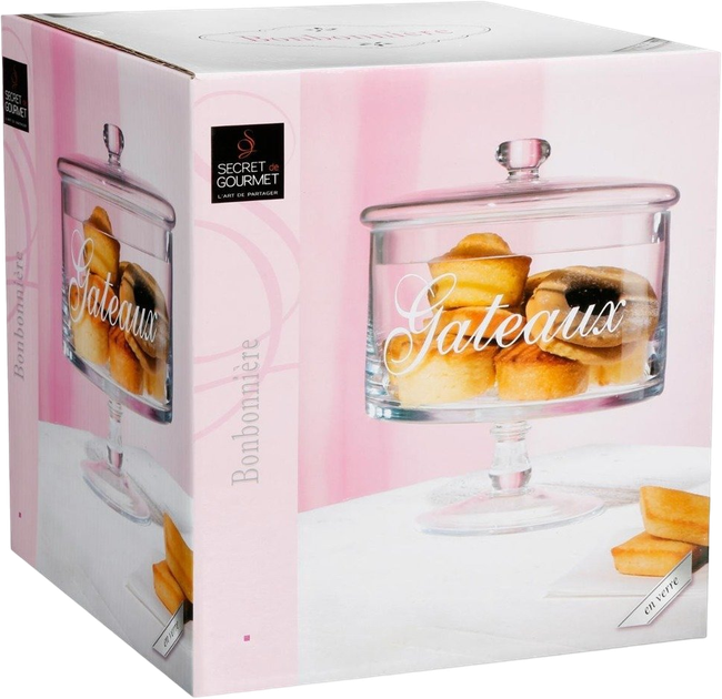 Банка для печива Secret de Gourmet на ніжці з кришкою (3560238555361) - зображення 5