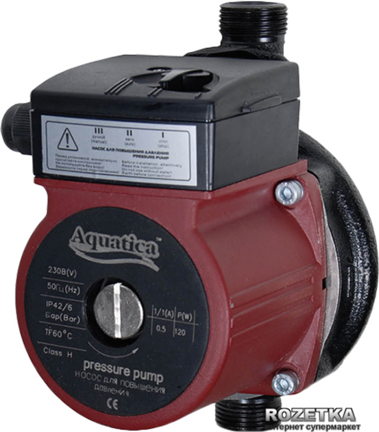 Насос для повышения давления Aquatica 270 Вт Hmax 12 м Qmax 47 л/мин Ø¾ ...