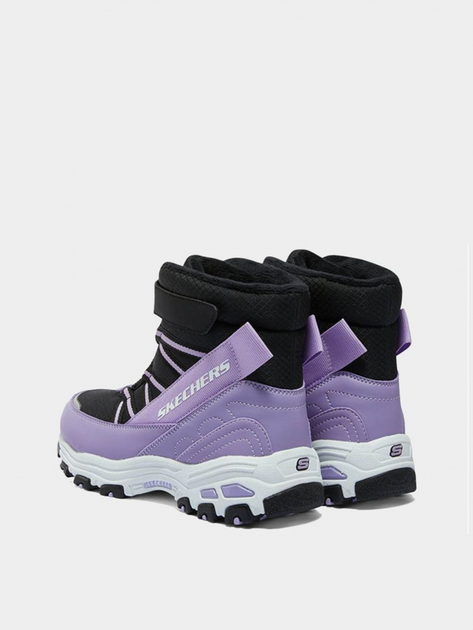 Черевики зимові дитячі Skechers D'Lites 13 (30) Бузковий 664200BKLV - Фото 4 Черевики зимові дитячі Skechers D'Lites 13 (30) Бузковий 664200BKLV - изображение 4