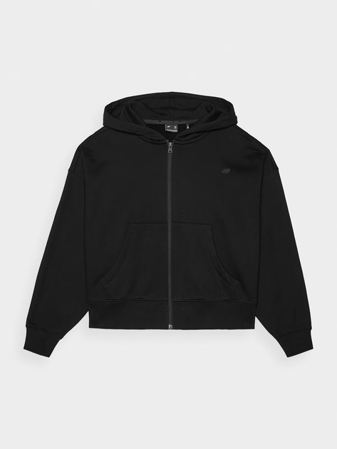 Спортивна толстовка 4F SWEATSHIRT F1306 L Чорний 4FWAW24TSWSF1306-20S - изображение 5