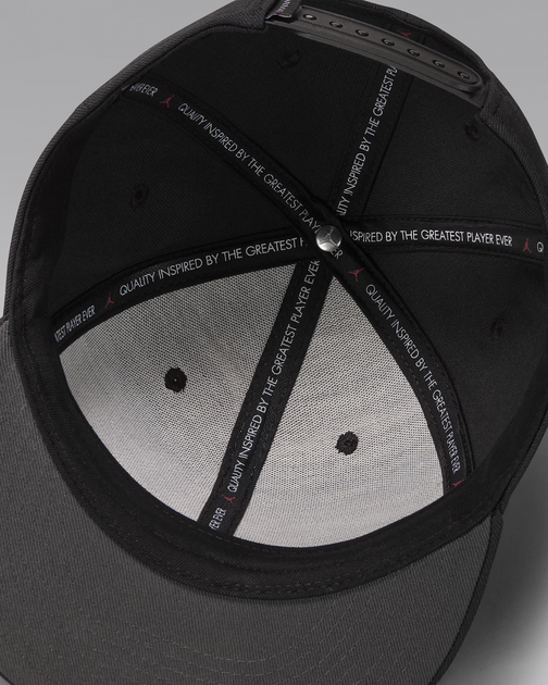 Кепка JORDAN U J PRO CAP S FB JUMPMAN S/M Чорний FV5296-011 - изображение 6