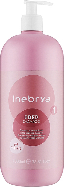 Шампунь для глибокого очищення волосся Inebrya Prep Deep Cleansing Shampoo 1 л від Rozetka на платформі USKIDKA Акція на Шампунь для глибокого очищення волосся Inebrya Prep Deep Cleansing Shampoo 1 л від Rozetka