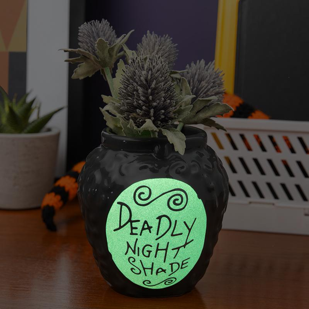 Квітковий горщик Paladone The Nightmare Before Christmas Deadly Nightshade (5056577735406) - зображення 3