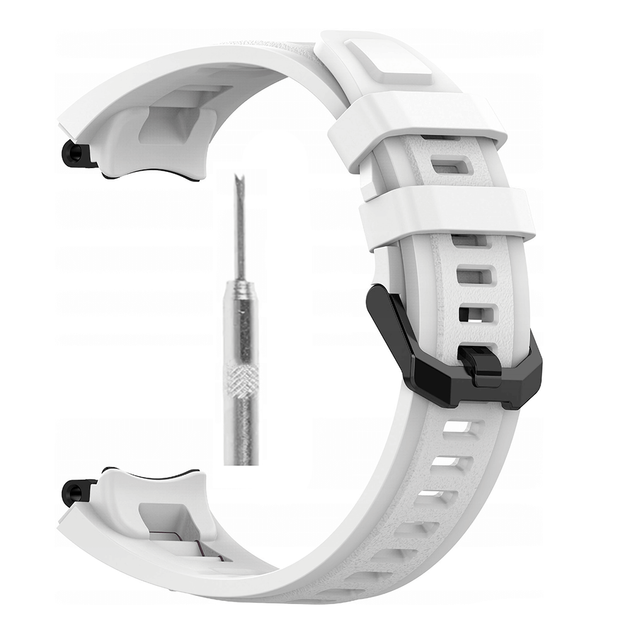 Ремешок для Amazfit T-Rex 2 с отвертками на xiaomi амазфит т-рекс 2 браслет t rex 2 Белый (White) - Фото 5 Ремешок для Amazfit T-Rex 2 с отвертками на xiaomi амазфит т-рекс 2 браслет t rex 2 Белый (White) - изображение 5