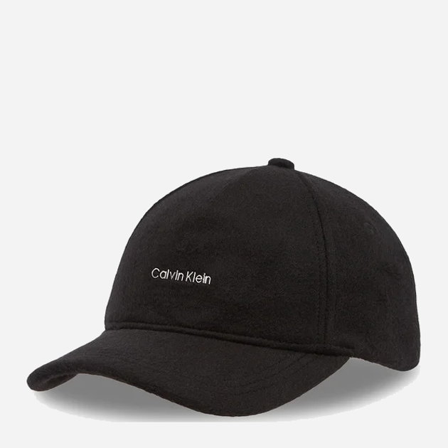 Кепка жіноча зимова Calvin Klein CKRK60K612364BEH Чорна (8720639562756) - зображення 4
