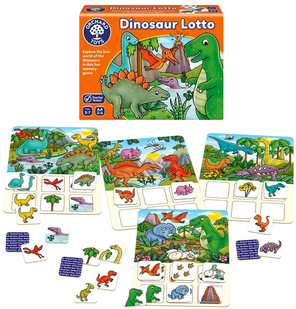 Gra planszowa Orchard Toys Dinosaur Lotto (5011863102997) - obraz 2