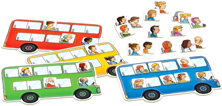 Настільна гра Orchard Toys Bus Stop (5011863100146) - зображення 5