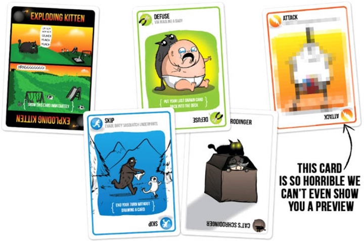 Настільна гра Exploding Kittens NSWF Edition (852131006013) - зображення 3