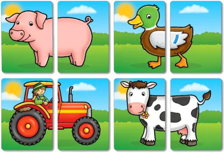 Настільна гра Orchard Toys Farmyard Heads and Tails (5011863102003) - зображення 4