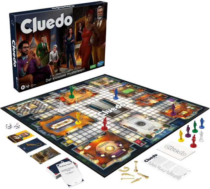 Настільна гра Hasbro Gaming Cluedo DK (5010994207342) - зображення 2