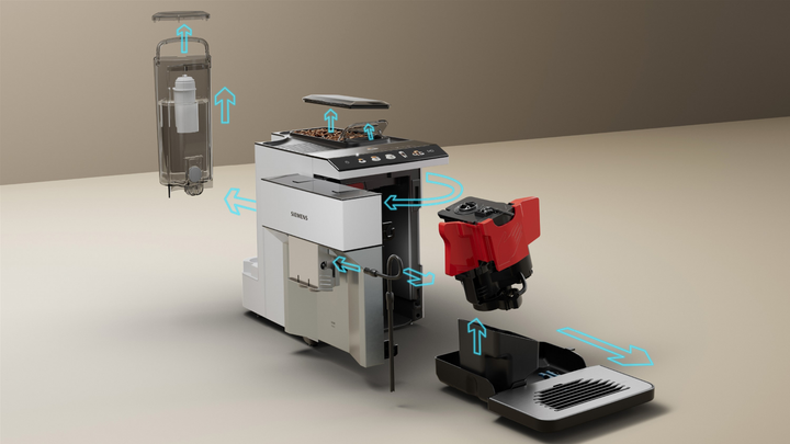 Кофемашина Siemens EQ500 TP515R02 - изображение 14