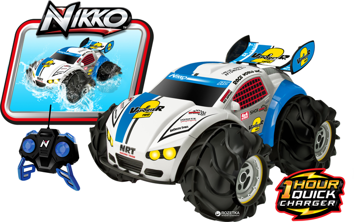 Машинка-амфібія на р/к Nikko VaporizR 2 Blue (94156) - зображення 1