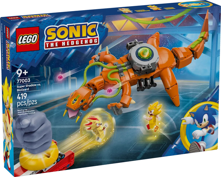 Конструктор LEGO Sonic the Hedgehog: Super Shadow проти Biolizard 419 елементів (77003) - зображення 1