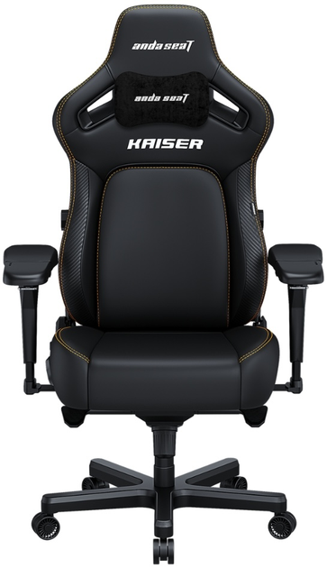 Кресло игровое Anda Seat Kaiser 4 Size L Black Premium PVC (AD12YDDC-L-20-B-PV/C) - изображение 1