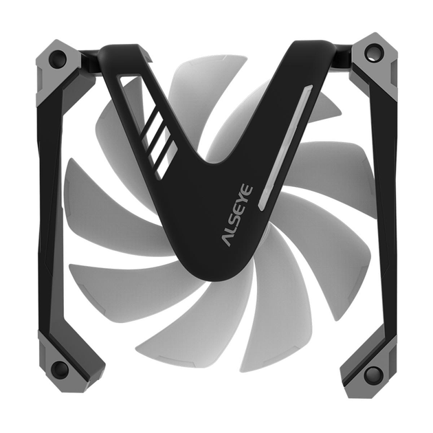 Кулер, вентилятор ALSEYE WARRIORS W12 PRO Black 120мм ARGB - изображение 2