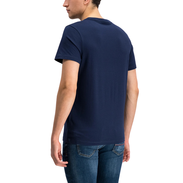 Футболка TOMMY HILFIGER с логотипом Синий S 010420-000021 - изображение 6