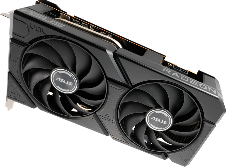 Відеокарта Asus PCI-Ex Radeon RX 7600 Dual EVO OC Edition 8GB GDDR6 (128bit) (2715/18000) (HDMI, 3 x DisplayPort) (DUAL-RX7600-O8G-EVO) - зображення 6