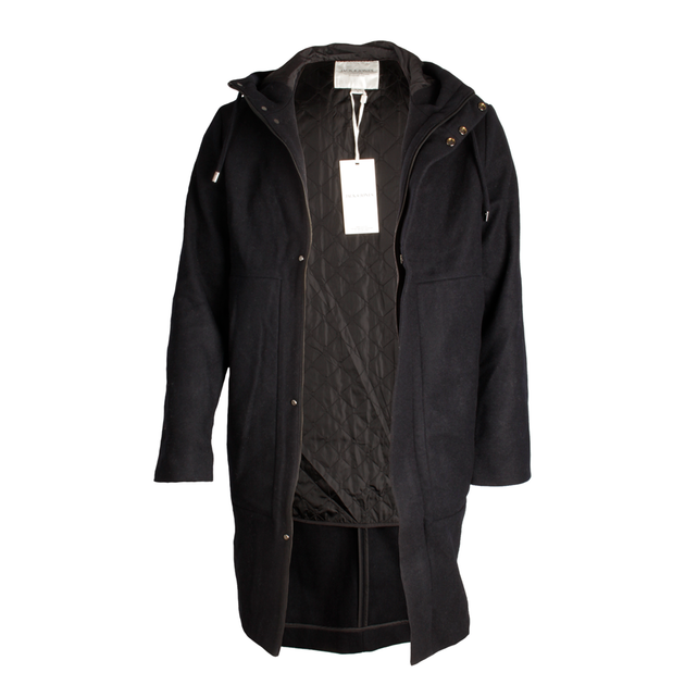 Пальто Чоловіче Jack & Jones Чорний M 030124-599312 - Фото 4 Пальто Чоловіче Jack & Jones Чорний M 030124-599312 - зображення 4