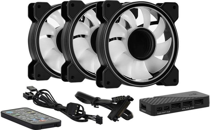 Вентилятор AeroCool Mirage 12 ARGB Pro 9112 - изображение 2