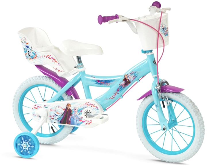 Дитячий велосипед Huffy 14» Disney Frozen 24691W (324472469180) - зображення 1