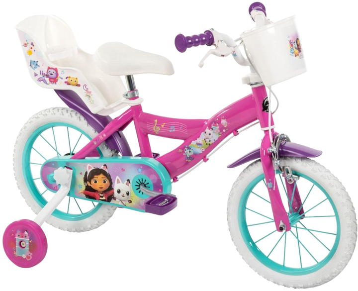 Дитячий велосипед Huffy 14» Domek Gabbi 24973W (324472497350) - зображення 1