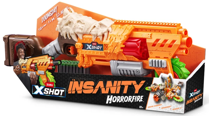 бластер Быстрострельный 　２点セット YienThot Zuru Doomsday Horrorfire Insanity X-Shot その他
