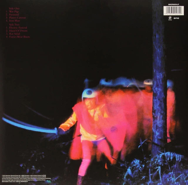 Вінілова платівка BMG Black Sabbath Paranoid 180g Vinyl LP 5414939920790 - изображение 4
