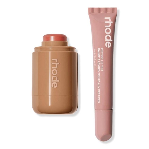 Набор косметики Rhode Peptide Lip Tint Toast + Rhode Pocket