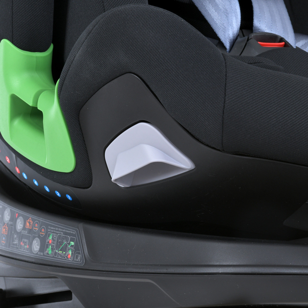 Дитяче автокрісло EL CAMINO ME 1146 i-STAND система ISOFIX, група 0+-1-2-3, 0-36 кг, оборот 360 градусів - изображение 14