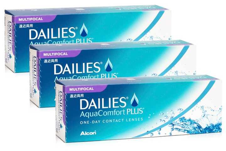 Однодневные линзы Alcon Dailies AquaСomfort Plus Multifocal, аддидация LO, -4.75 30 шт. - изображение 4