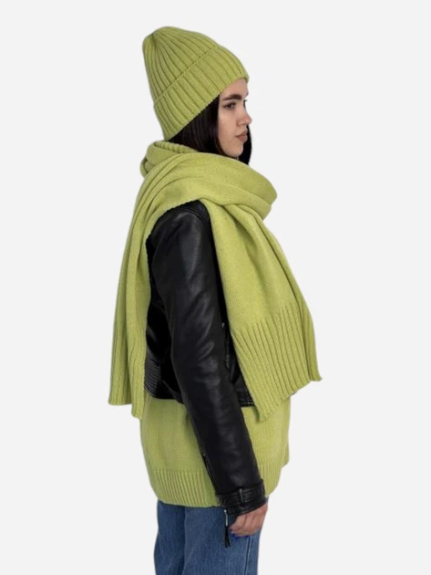 Шарф женский ARTKNIT Sofia Wool 38226 Яблочный (4823093427679) - Фото 5 Шарф женский ARTKNIT Sofia Wool 38226 Яблочный (4823093427679) - изображение 5