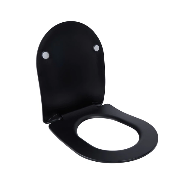 Сидіння для унітаза Qtap (Robin, Scorpio) з мікроліфтом Slim QT99U184UF450MB - зображення 3