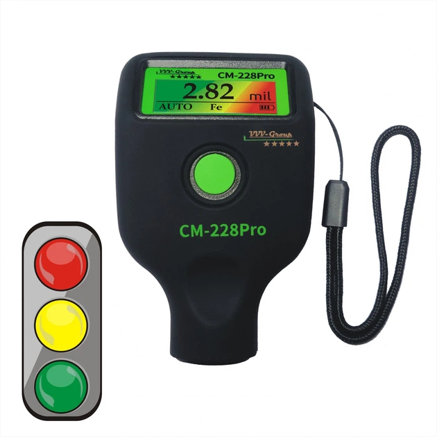 Толщиномер VVV-Group CM-228 Pro+ (Fe+Zn+NFe металлы+
