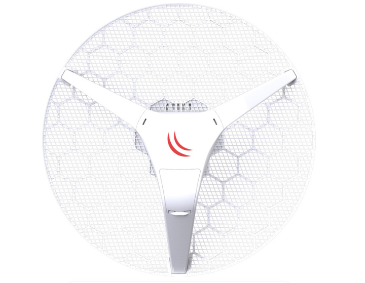 Точка доступа Mikrotik LHG 5 3шт/уп 5 ГГц CPE/ точка-точка интегрированная антенна процессор White (RBLHG-5nD) - изображение 3