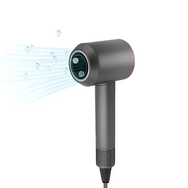 Фен для волосся Super Hair Dryer 1600 Вт з турбо режимом та іонізацією - изображение 2
