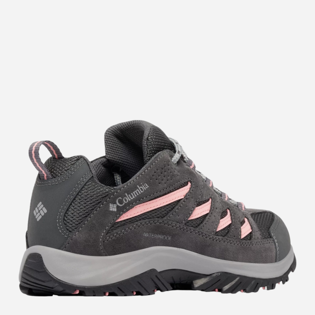 Buty trekkingowe damskie niskie Columbia Crestwood Waterproof 2099881089 38.5 (7.5US) Ciemnoszare (195981591644) - obraz 7